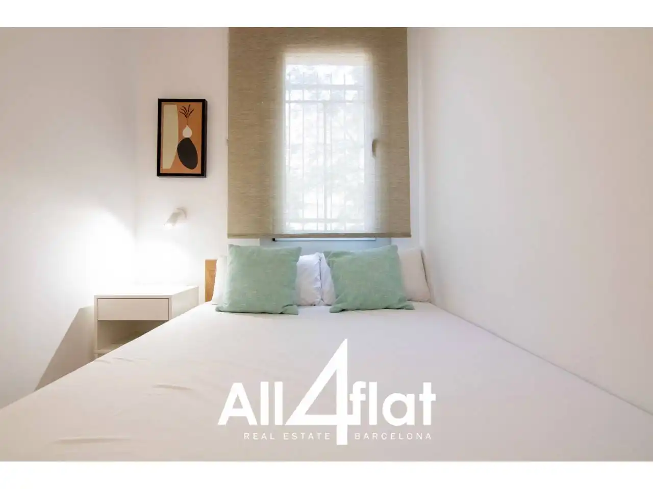 Habitación de Piso de alquiler en Barcelona con Aire acondicionado, Parquet y Amueblado
