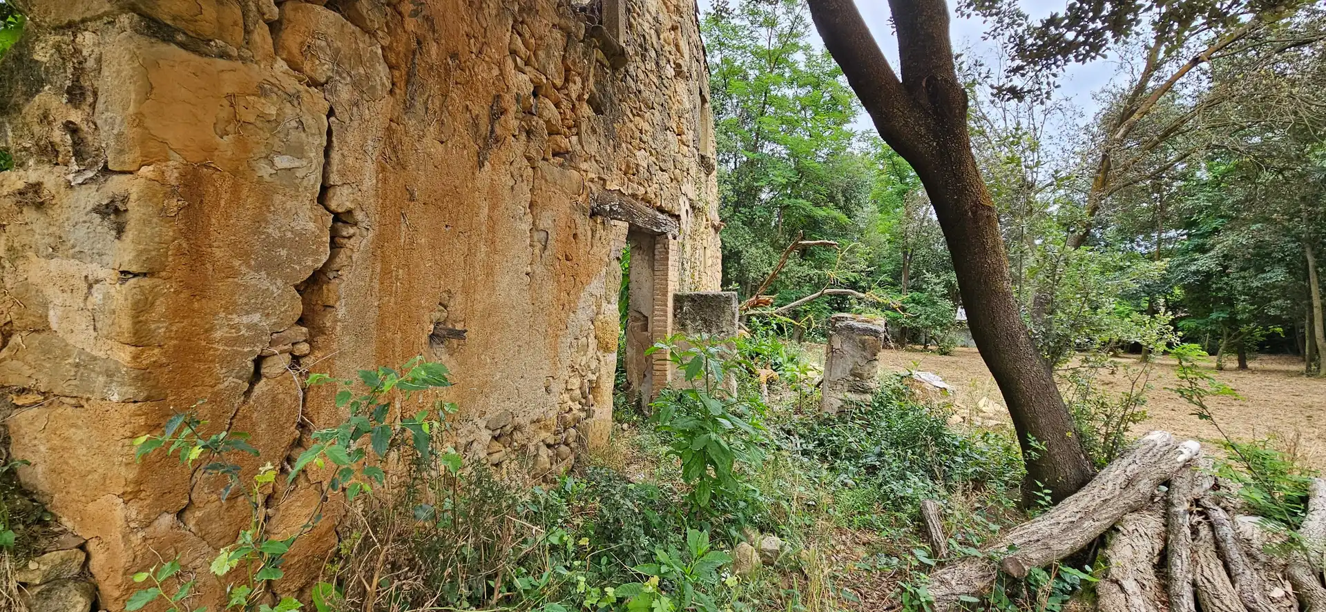 Vista exterior de Terreno en venta en Cornellà del Terri