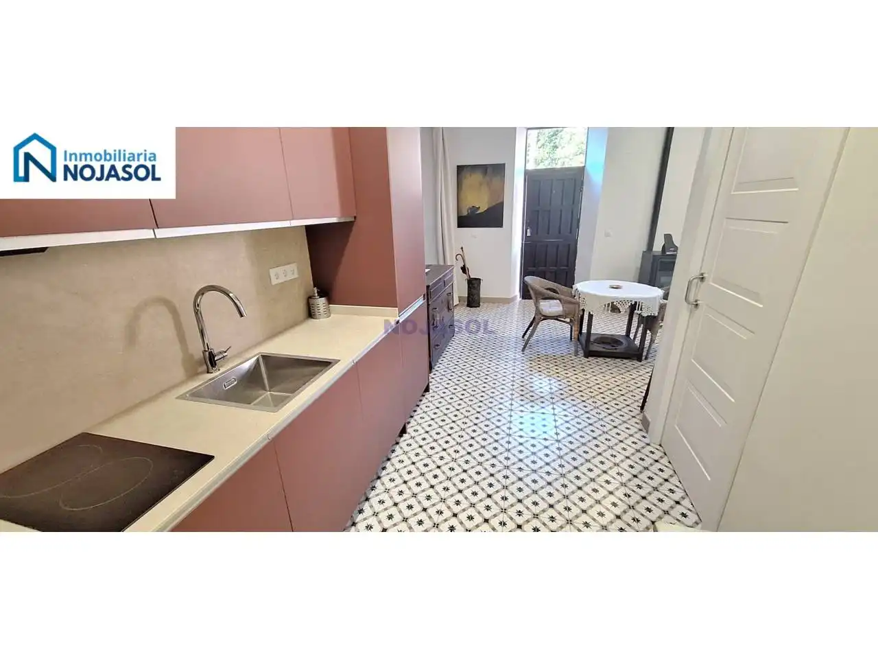 Cocina de Apartamento de alquiler en Solórzano con Calefacción y Terraza