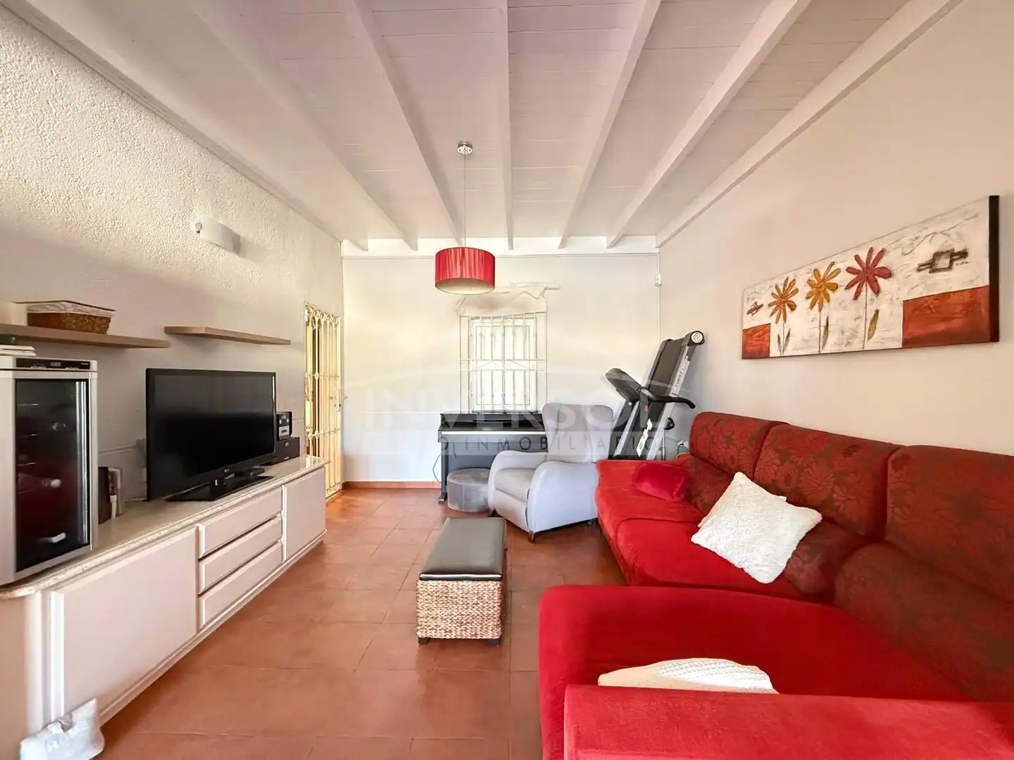 Sala de estar de Ático en venta en El Ejido con Aire acondicionado, Calefacción y Parquet