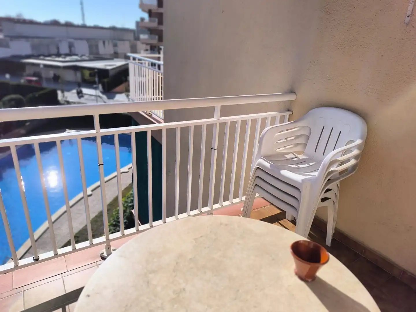 Terrasse von Wohnungen zum Verkauf in Salou mit Terrasse, Möbliert und Gemeinschaftspool