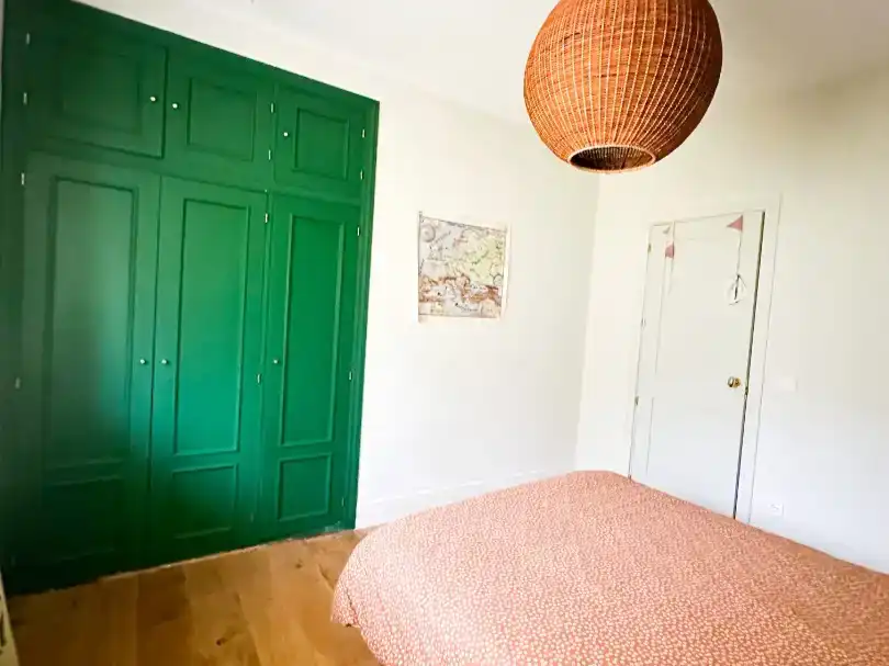 Dormitori de Casa o xalet de lloguer en Navacerrada amb Jardí privat, Parquet i Traster