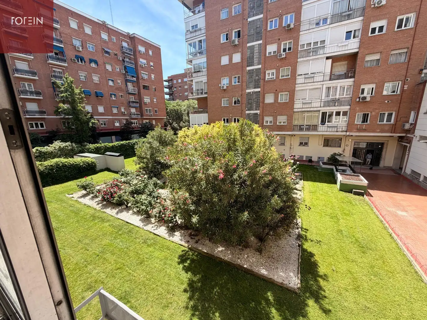 Garden of Flat for rent in Madrid  with Heating, Terrace and Storage room