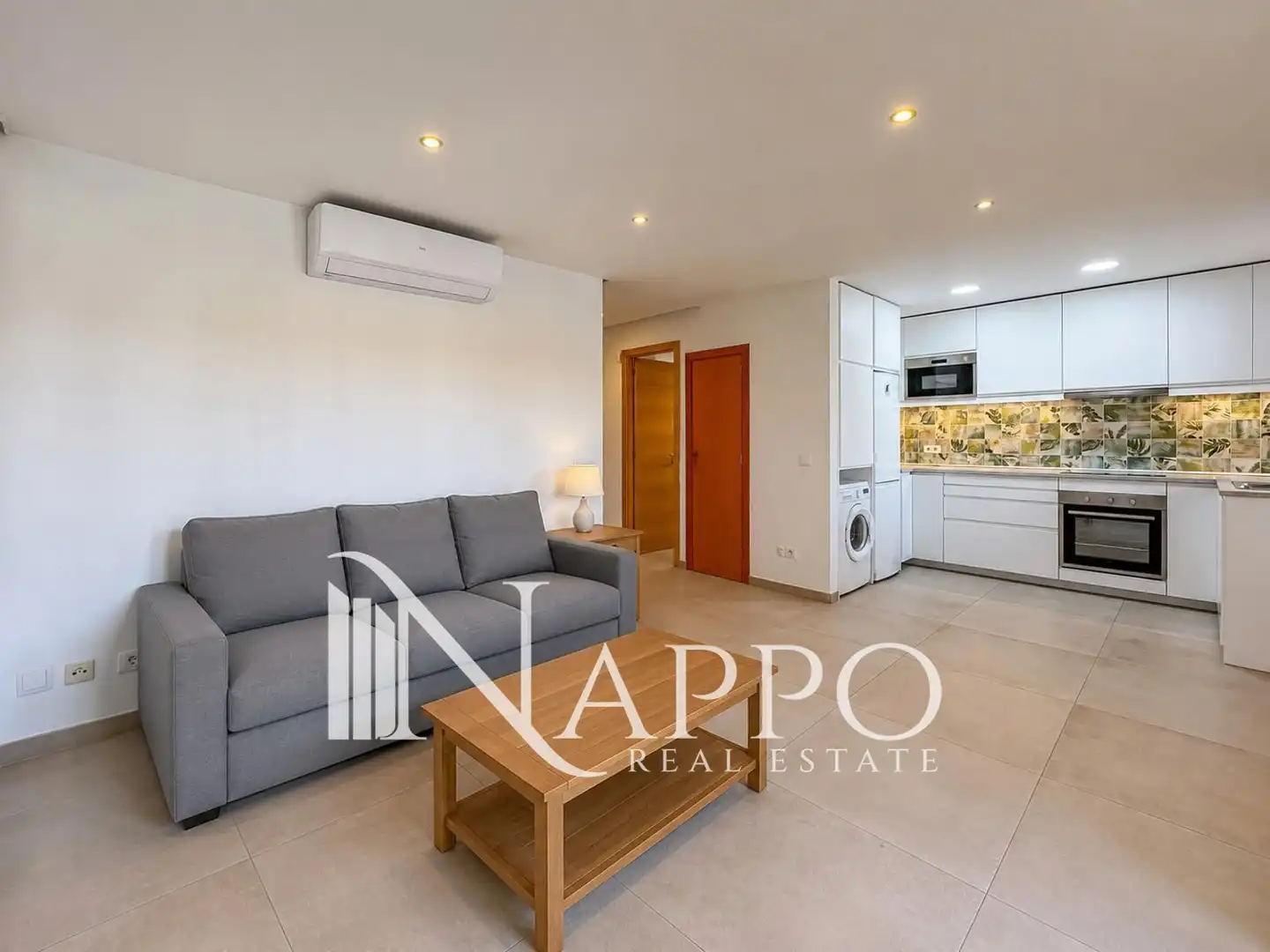 Wohnzimmer von Wohnung zur Miete in Calvià mit Klimaanlage, Heizung und Terrasse