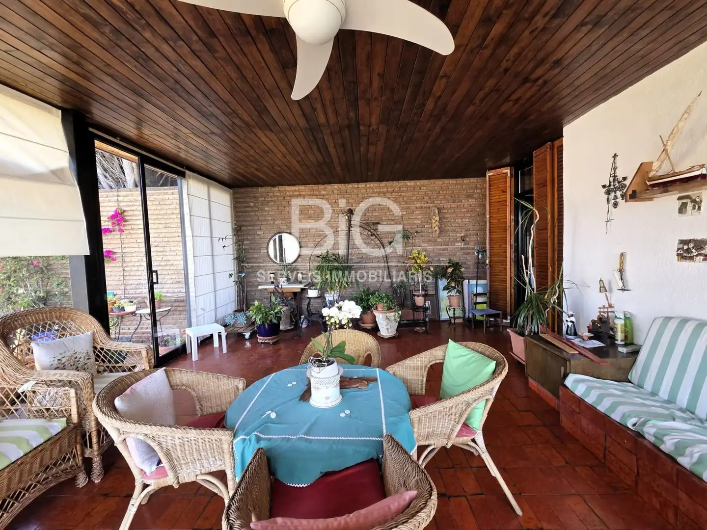 Terrassa de Casa o xalet en venda en Mataró amb Calefacció, Jardí privat i Terrassa