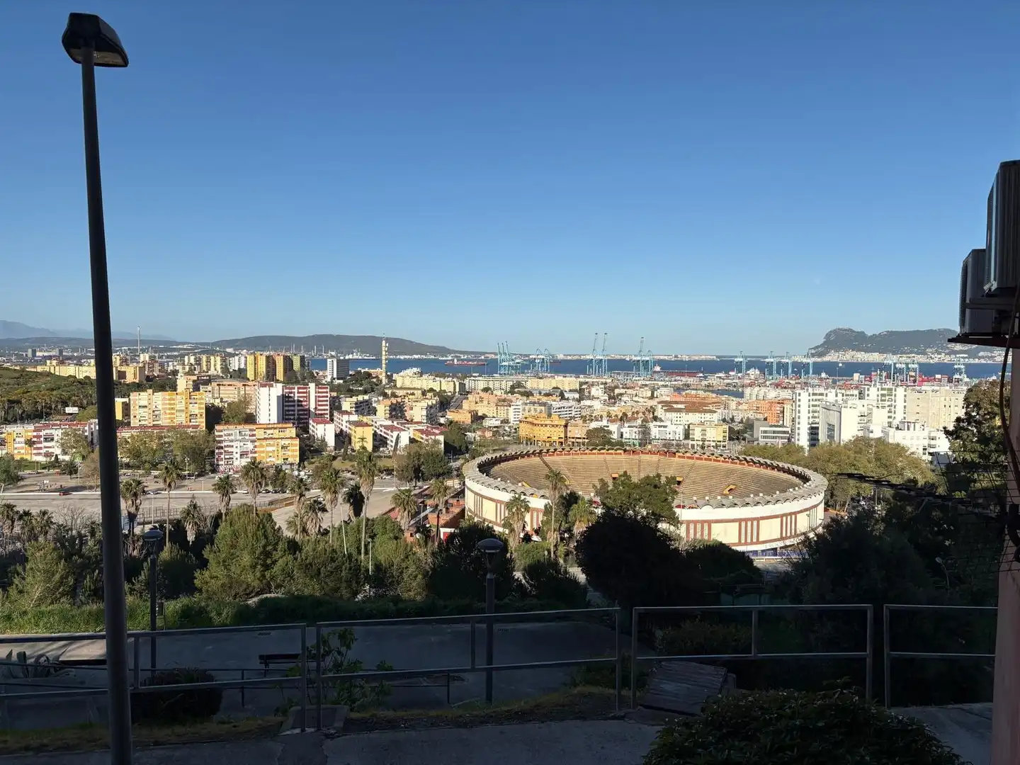 Exterior view of Flat for sale in Algeciras  with Air Conditioner and Heating