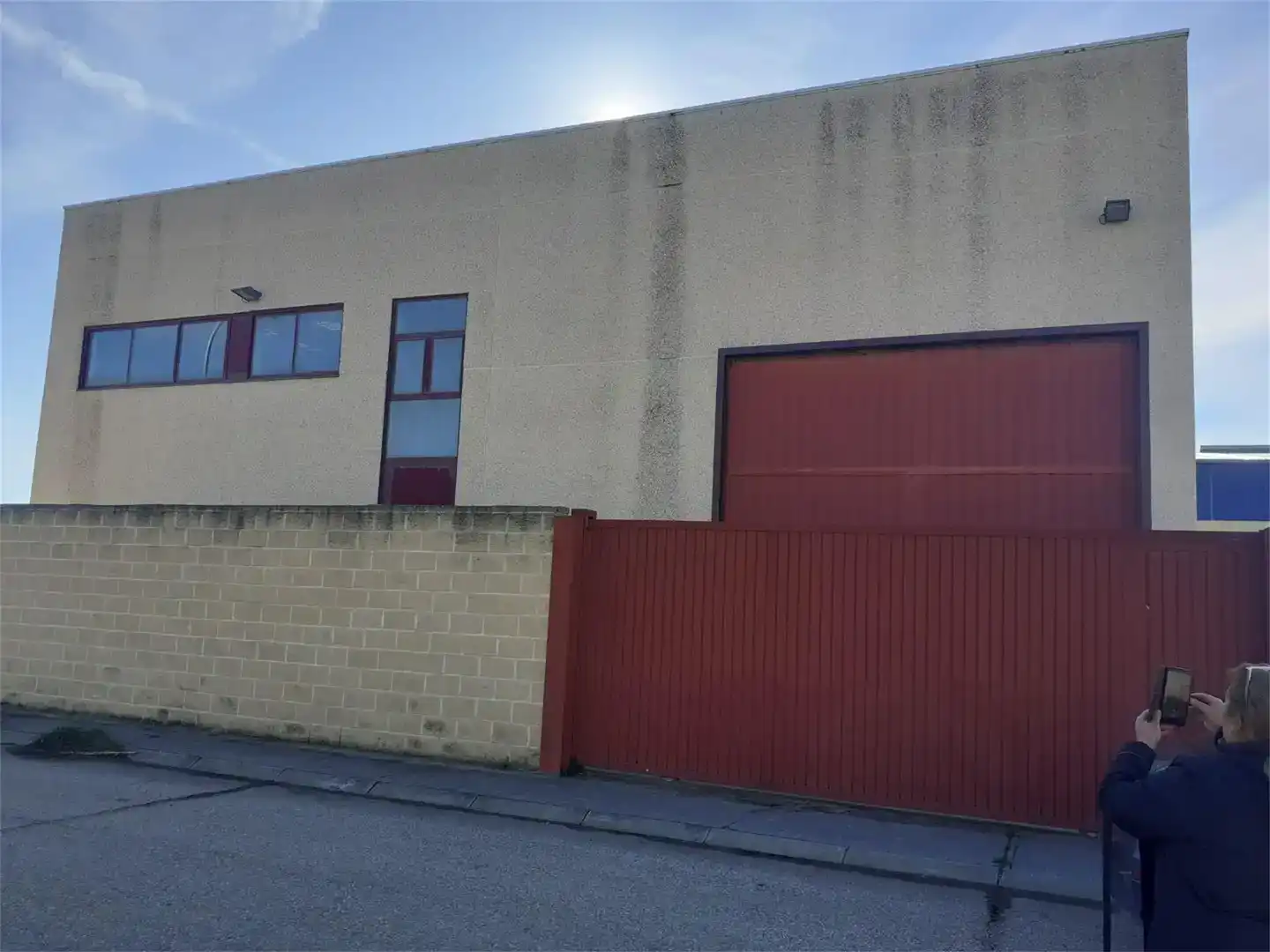 Exterior view of Industrial buildings for sale in Fuente El Saz de Jarama, Madrid