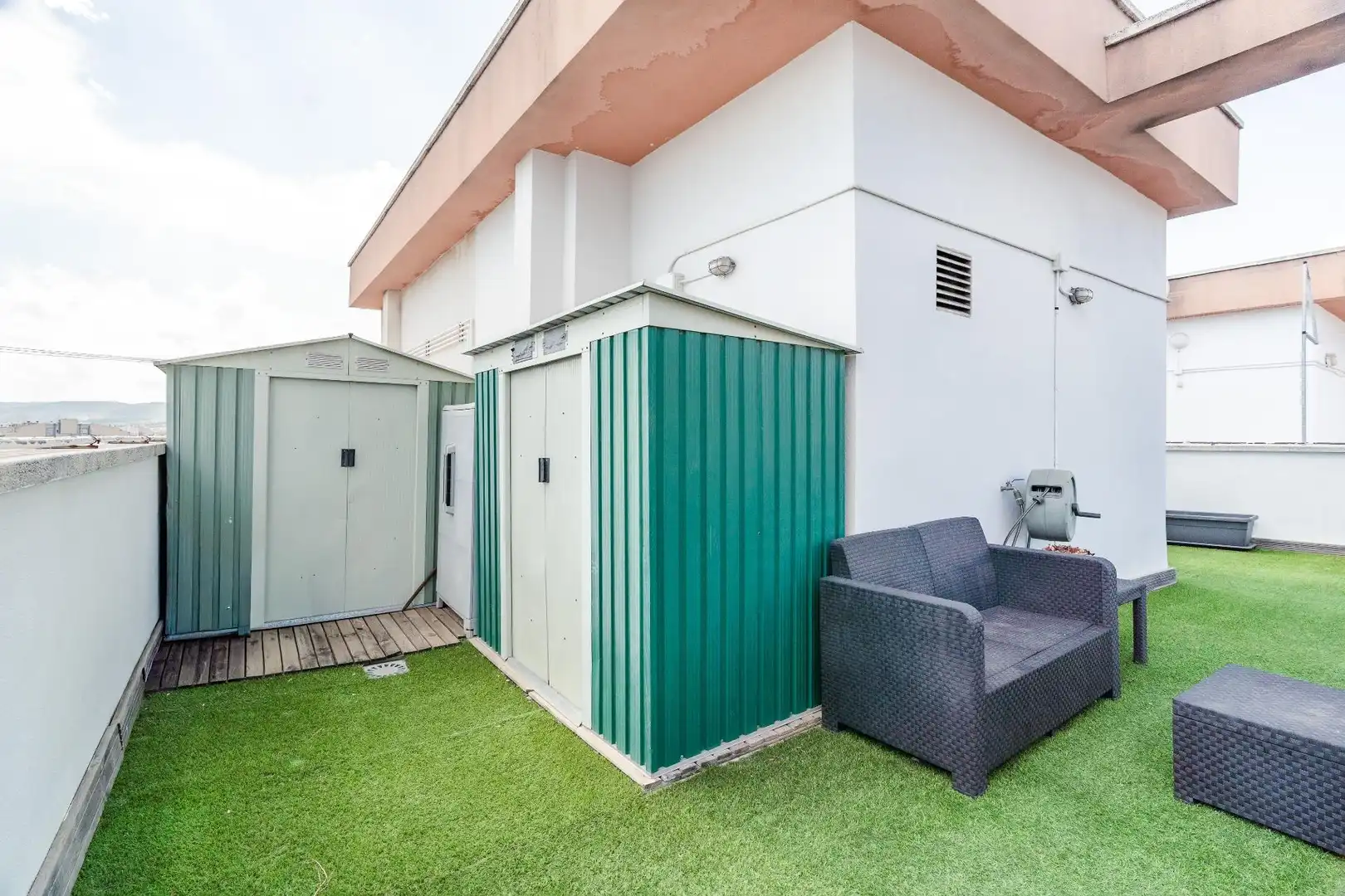 Terrasse von Dachboden zum Verkauf in El Vendrell mit Heizung, Parkett und Terrasse