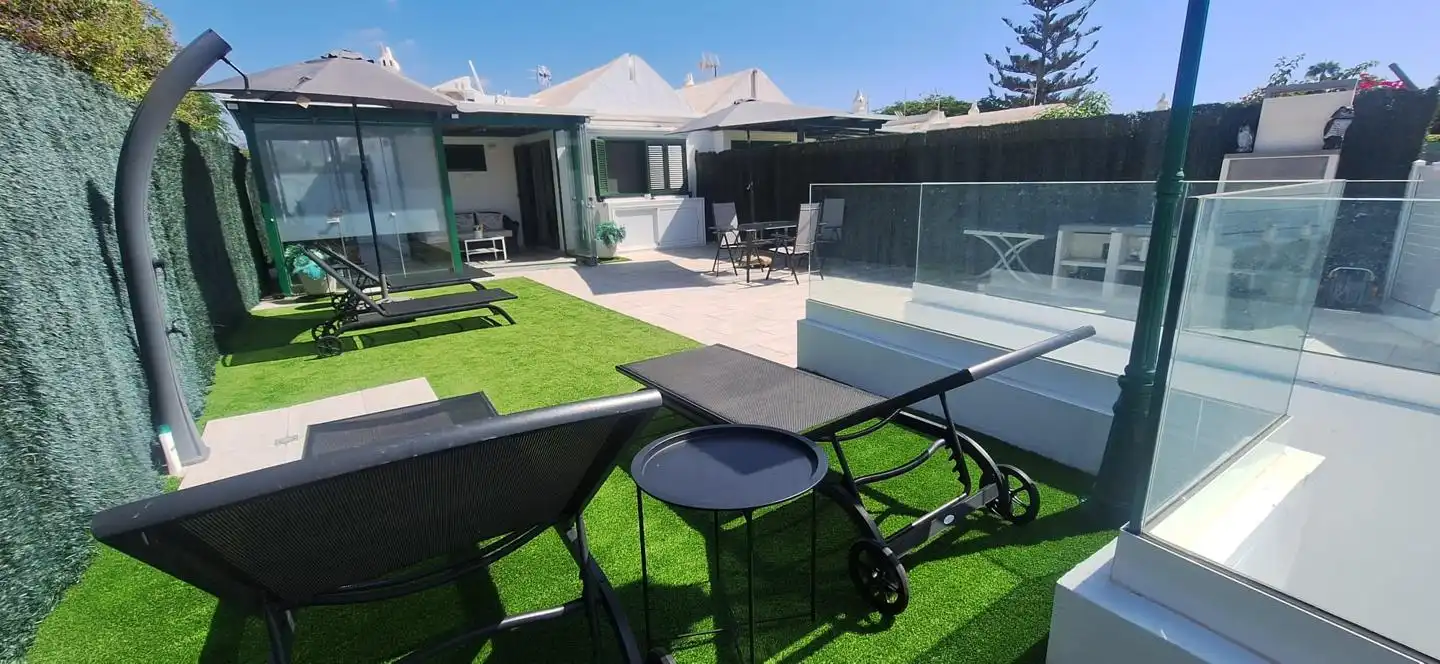 Terraza de Casa o chalet de alquiler en San Bartolomé de Tirajana con Aire acondicionado, Terraza y Amueblado