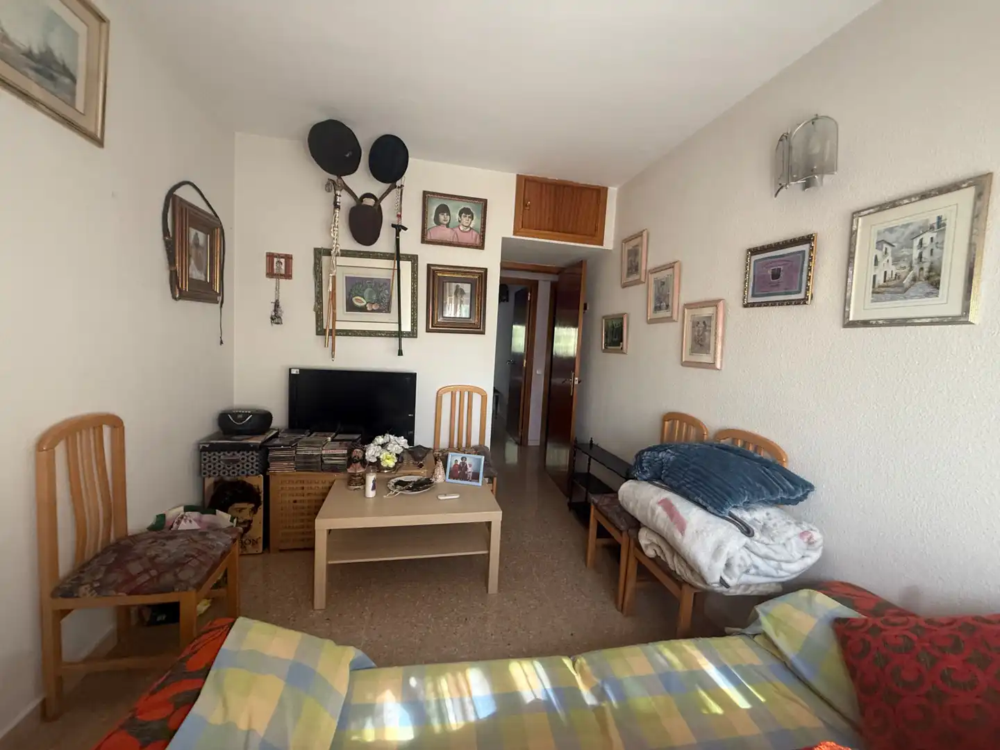 Sala d'estar de Pis en venda en Madrid amb Aire condicionat, Calefacció i Terrassa