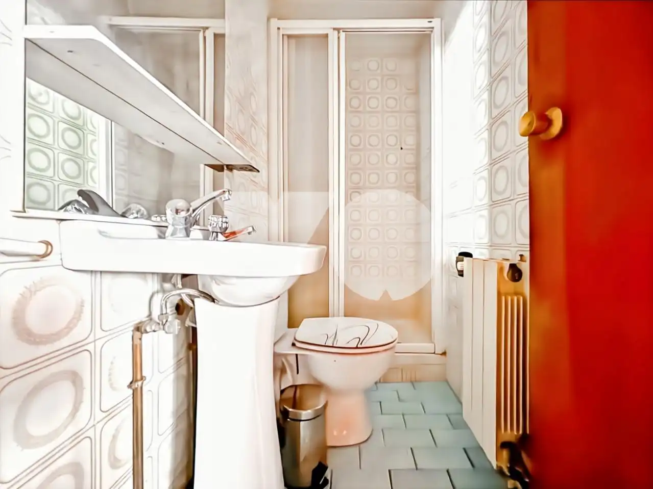 Bathroom of Flat for sale in Madrid  with Heating, Parquet flooring and Terrace