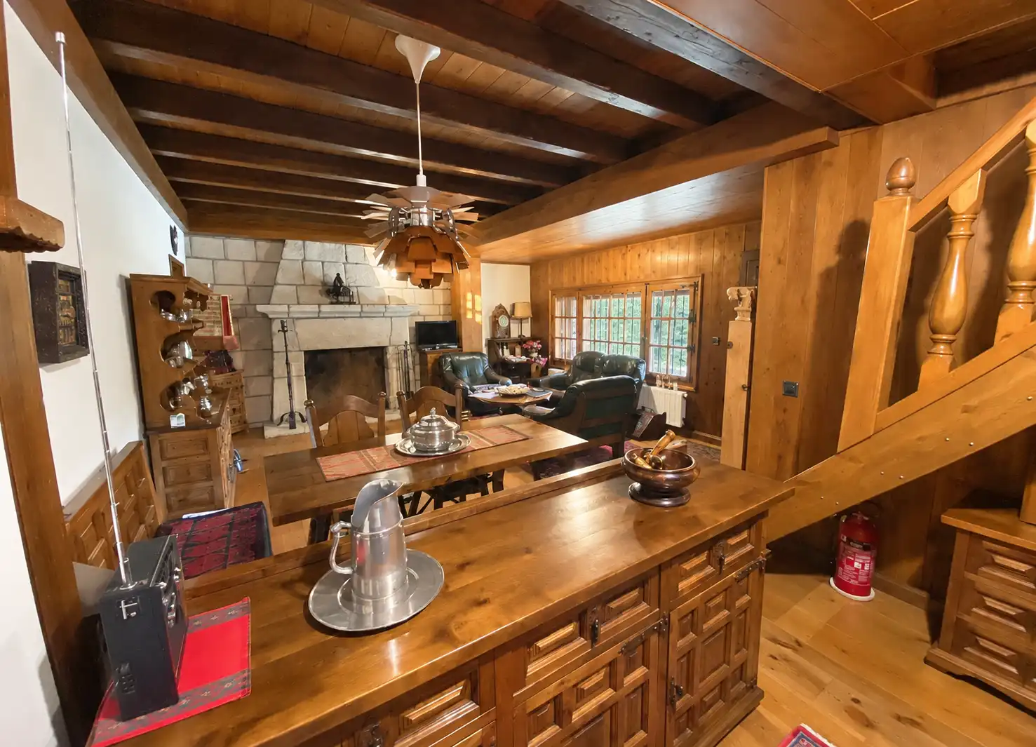 Sala d'estar de Casa o xalet en venda en Fuente Santa