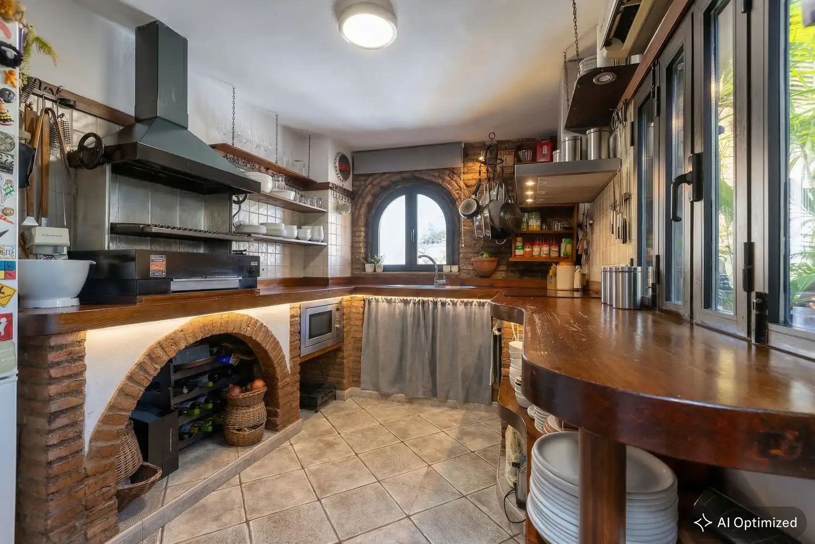 Cocina de Casa o chalet en venta en Sevilla con Aire acondicionado, Calefacción y Parquet