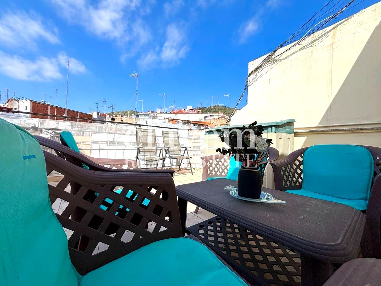Terrace of Attic for sale in  Barcelona Capital  with Air Conditioner, Terrace and Furnished