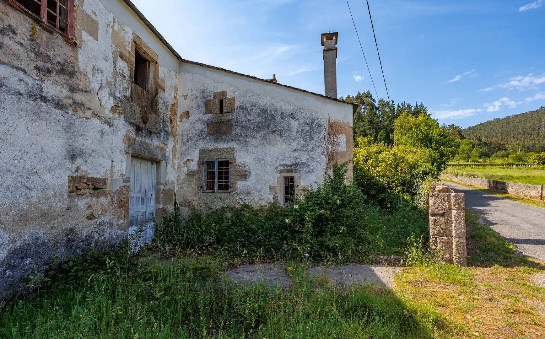 Vista exterior de Finca rústica en venda en Ourol