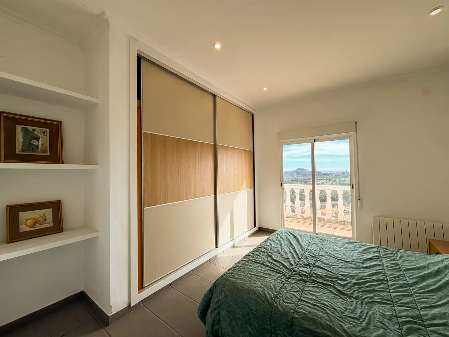 Schlafzimmer von Haus oder Chalet zum Verkauf in Gilet mit Heizung, Parkett und Terrasse
