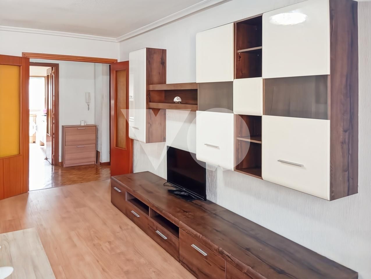 Sala d'estar de Pis de lloguer en  Madrid Capital amb Aire condicionat, Calefacció i Terrassa