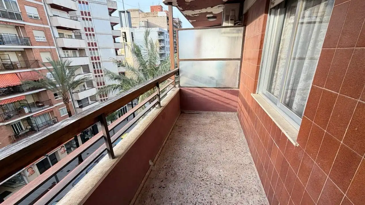 Balcony of Flat for sale in Gandia