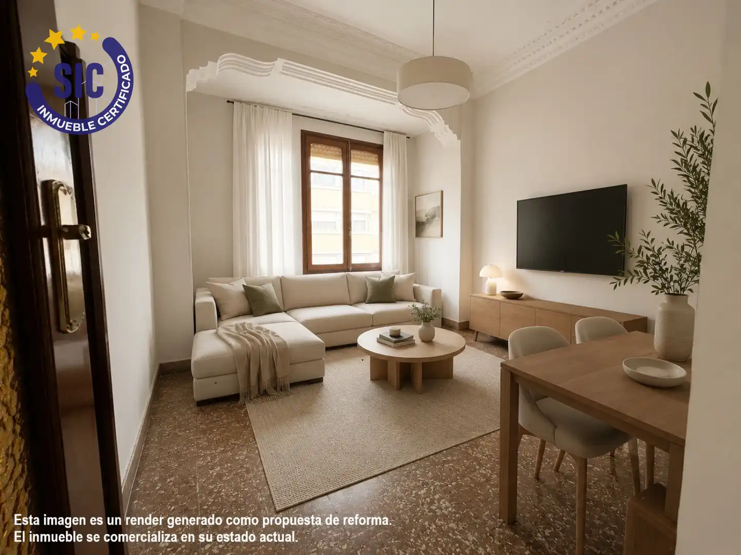 Sala de estar de Piso en venta en Valencia con Jardín privado
