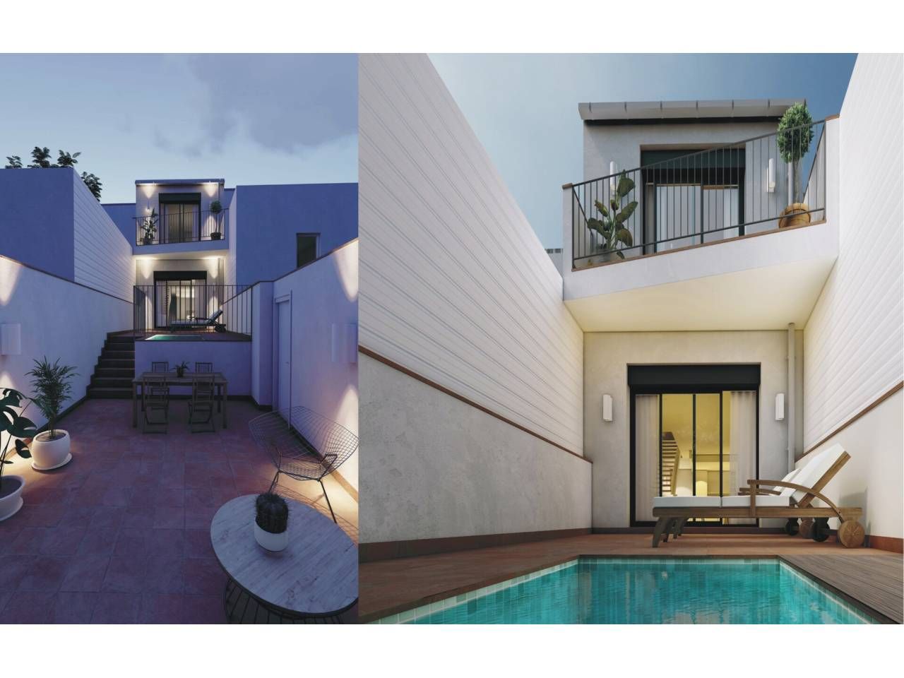 Exterior view of House or chalet for sale in Terrassa  with Air Conditioner, Heating and Parquet flooring