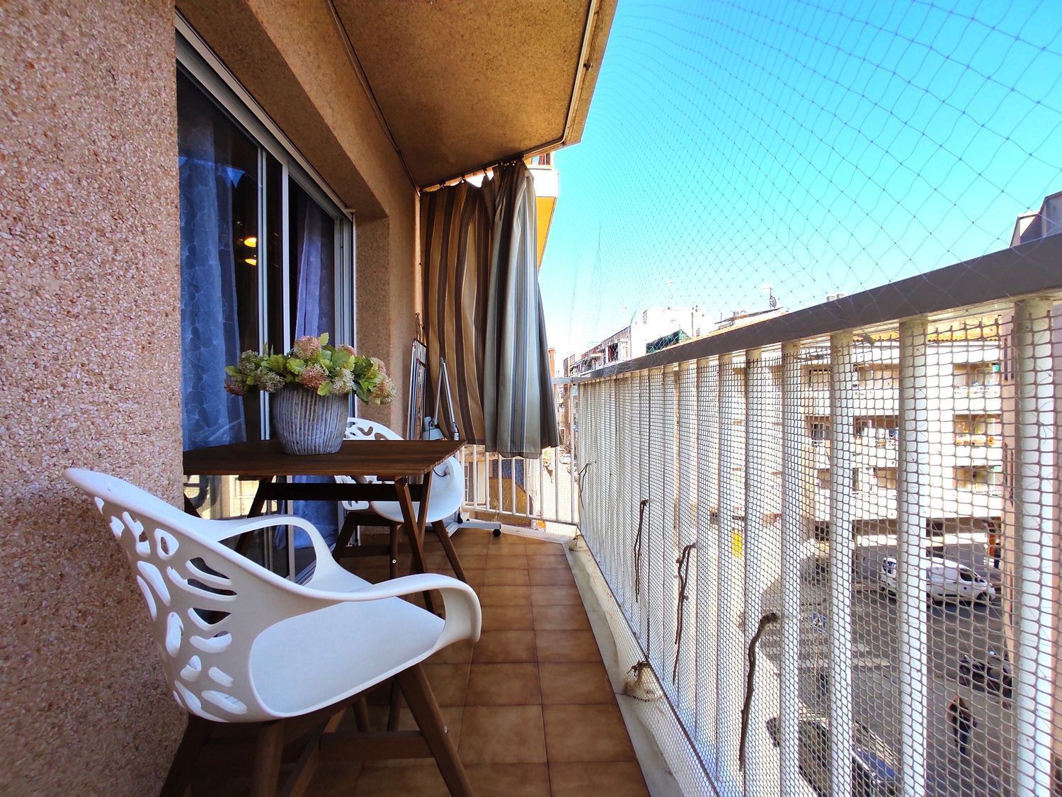 Balcony of Flat for sale in Blanes  with Air Conditioner and Heating