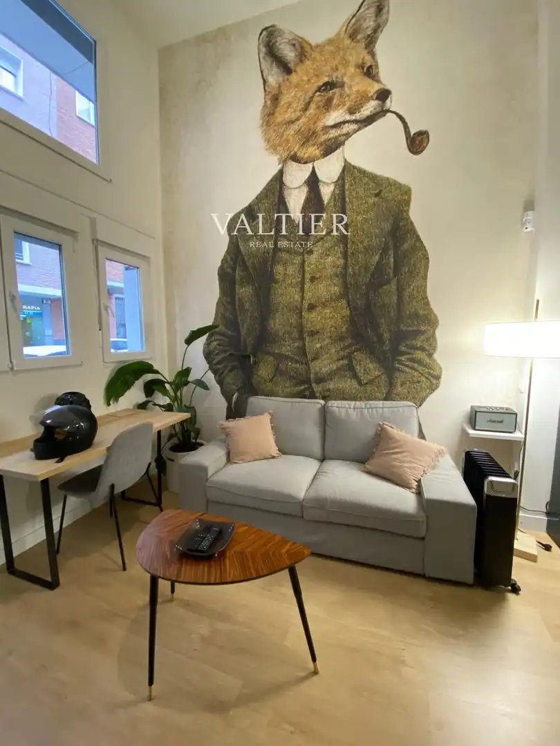 Living room of Apartments for rent in  Madrid Capital  with Furnished