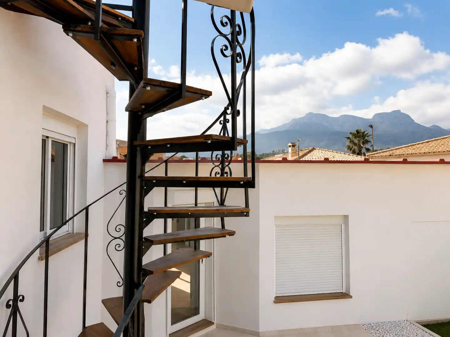 Terraza de Casa o chalet en venta en La Nucia con Aire acondicionado, Terraza y Piscina