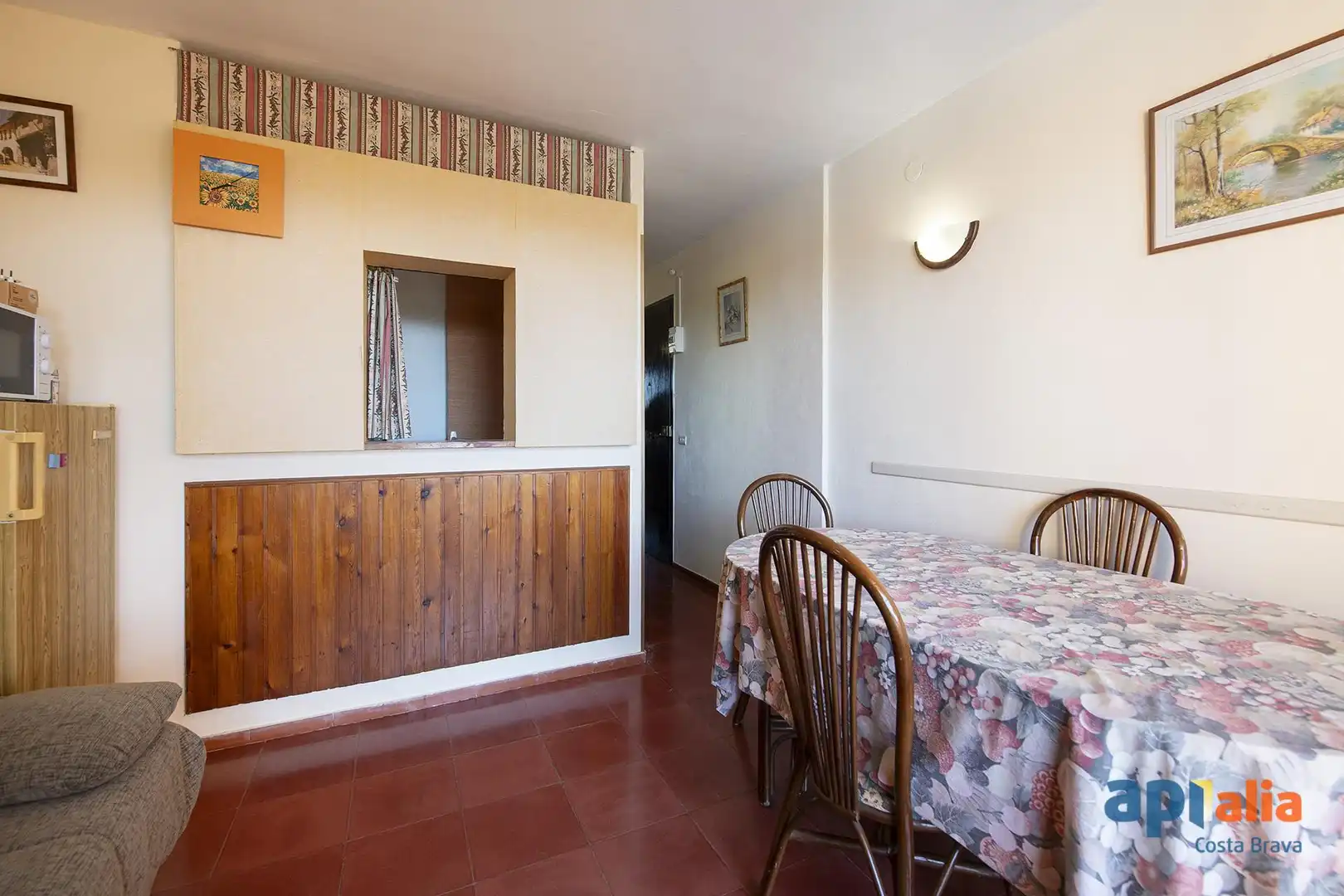 Menjador de Apartament en venda en Castell d'Aro, Platja d'Aro i s'Agaró amb Jardí privat i Piscina