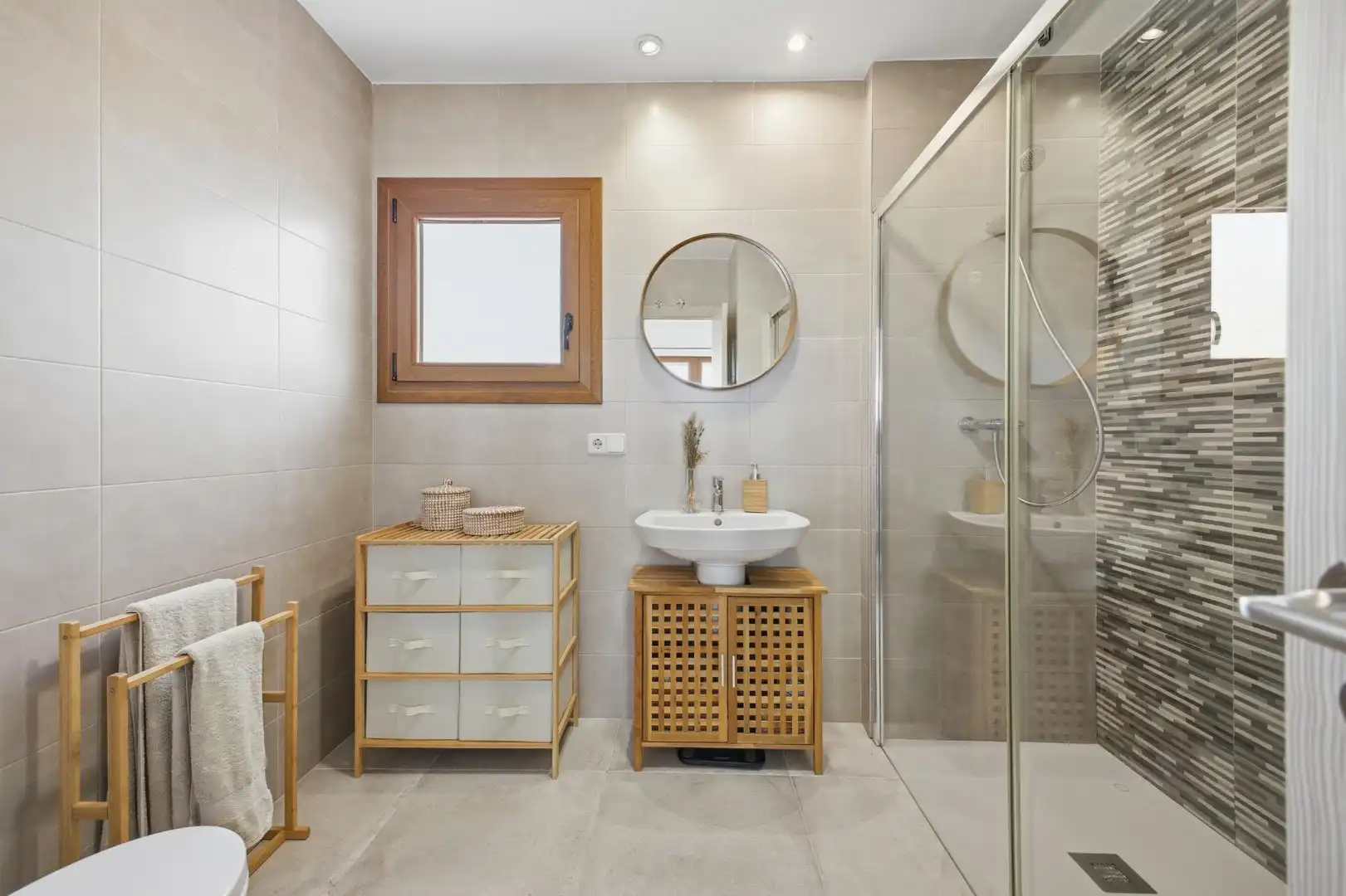 Baño de Ático en venta en Xeresa con Aire acondicionado, Jardín privado y Terraza