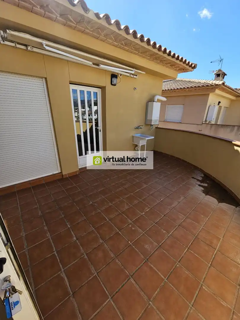 Vista exterior de Casa o chalet en venta en La Nucia con Jardín privado, Terraza y Trastero