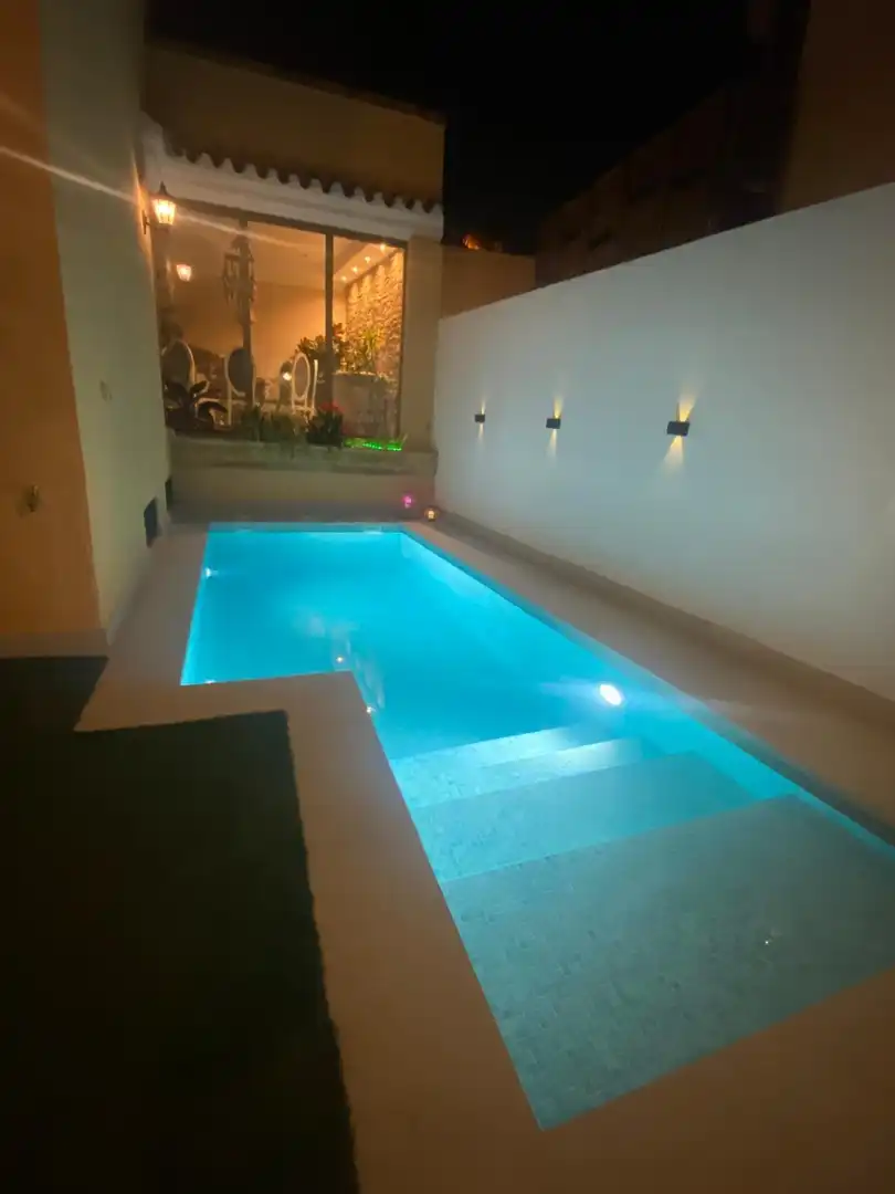 Piscina de Casa o xalet en venda en San Fernando amb Aire condicionat, Calefacció i Jardí privat