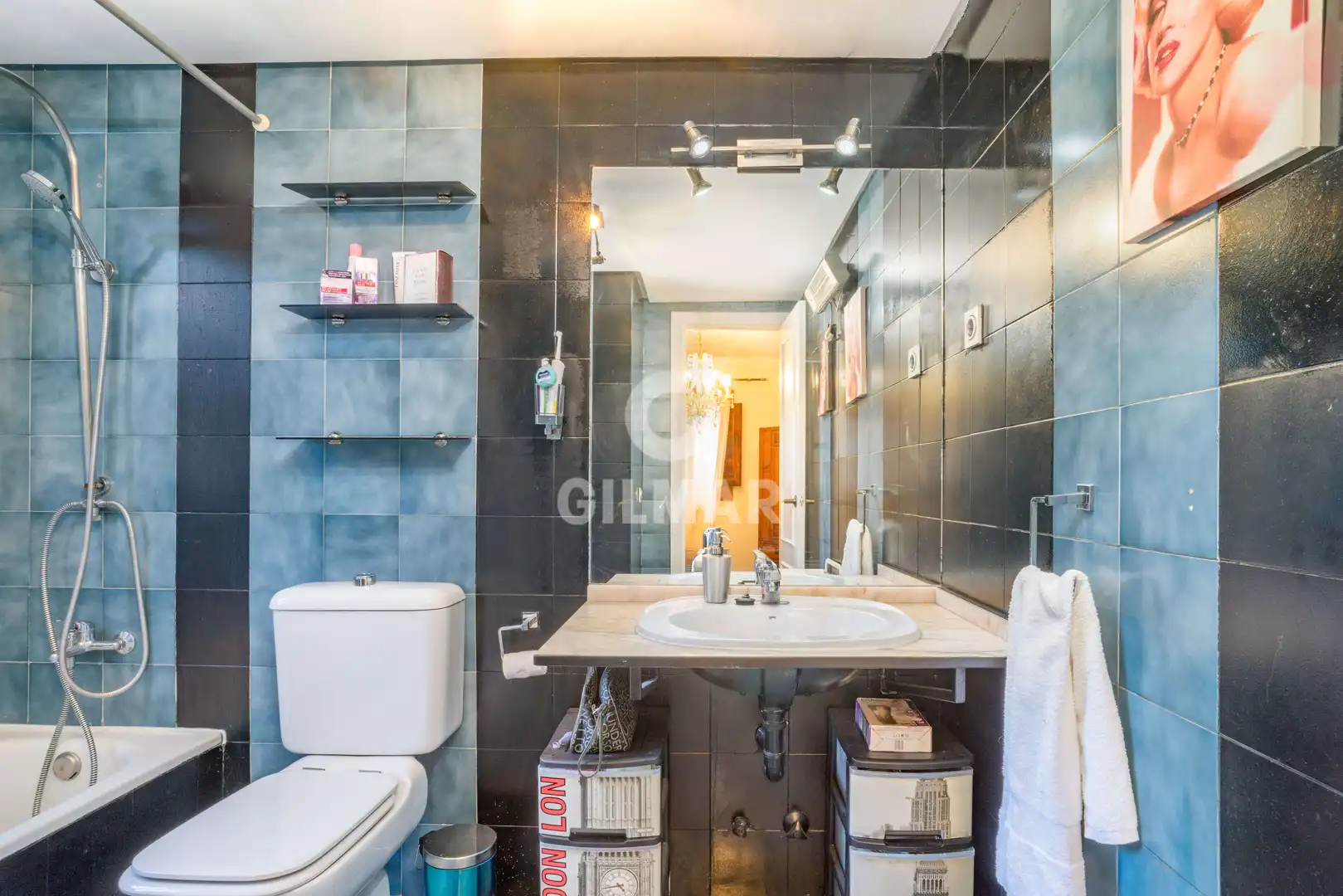Badezimmer von Wohnung zum Verkauf in Manilva mit Heizung