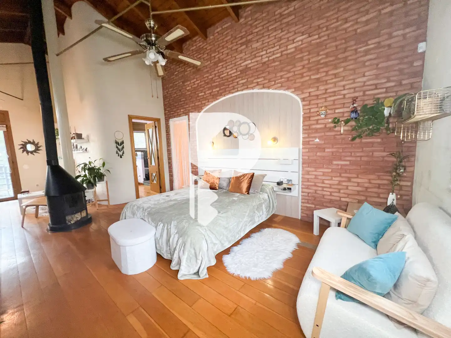 Habitación de Casa o chalet en venta en Vallirana con Aire acondicionado, Calefacción y Terraza