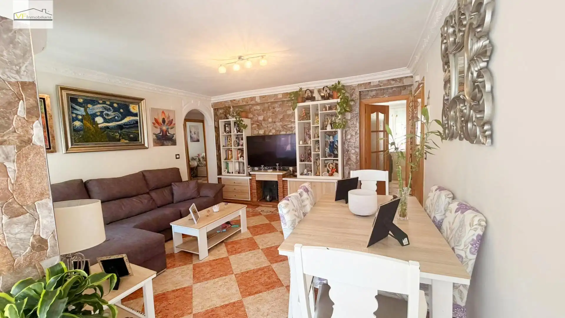 Living room of Flat for sale in Málaga  with Air Conditioner and Heating