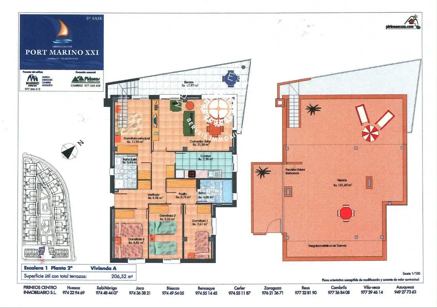 Ático en venta en Cambrils con Aire acondicionado, Calefacción y Terraza