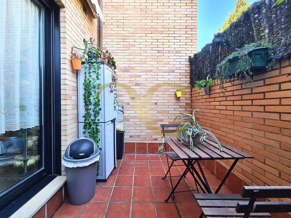 Terraza de Casa adosada en venta en Gijón  con Calefacción, Jardín privado y Terraza