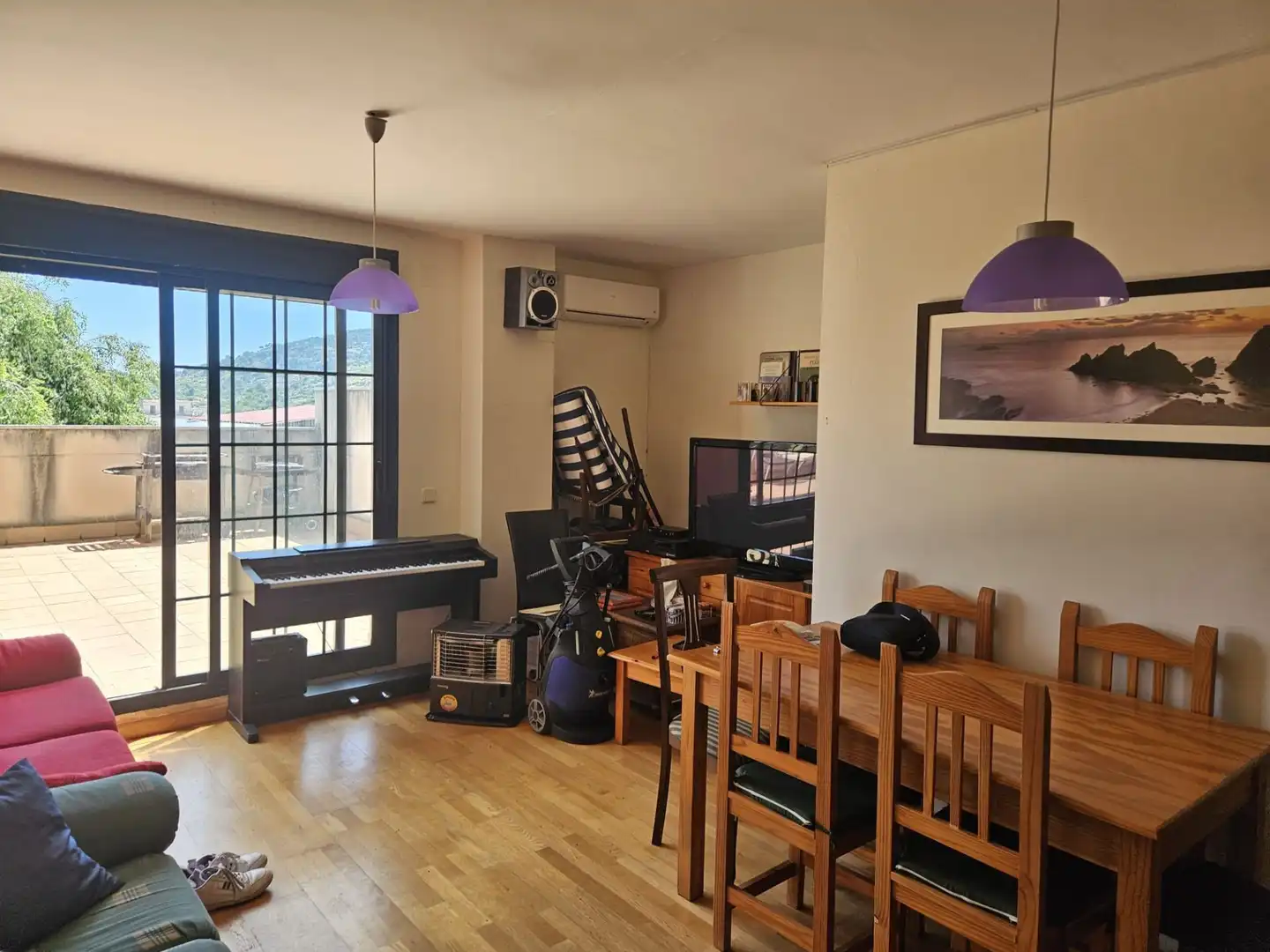 Sala d'estar de Pis en venda en Ávila amb Aire condicionat, Terrassa i Traster