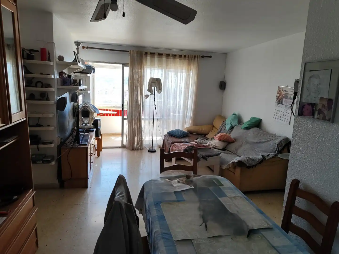 Sala d'estar de Pis en venda en Alicante / Alacant amb Calefacció, Moblat i Balcó