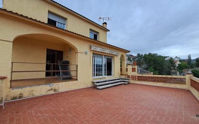 Exterior view of House or chalet for sale in Vallirana  with Air Conditioner and Terrace