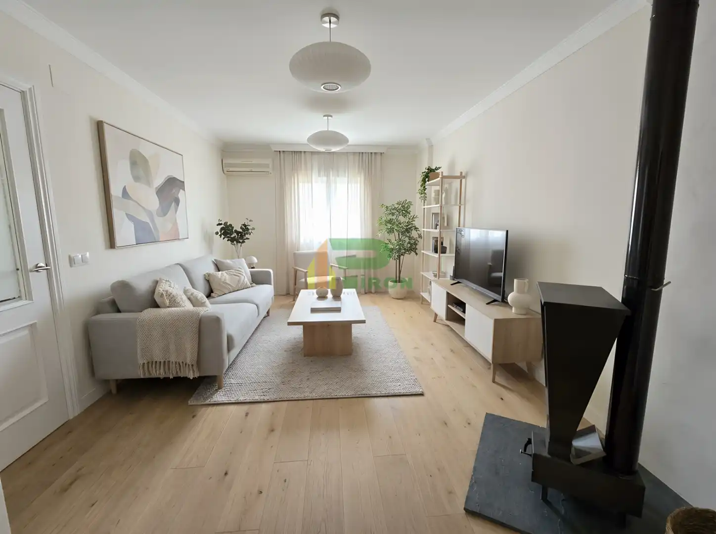 Living room of Flat for sale in Lorca  with Air Conditioner, Terrace and Storage room