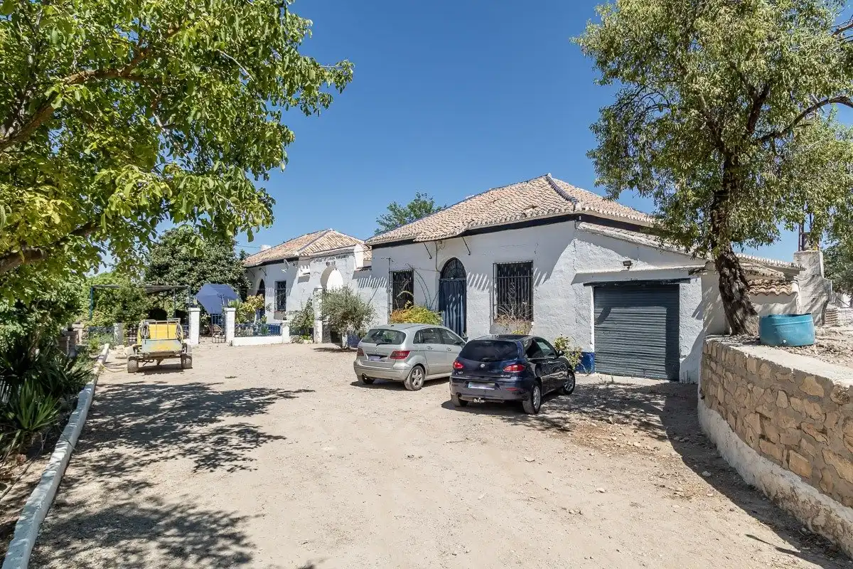 Vista exterior de Finca rústica en venta en Moclín con Piscina
