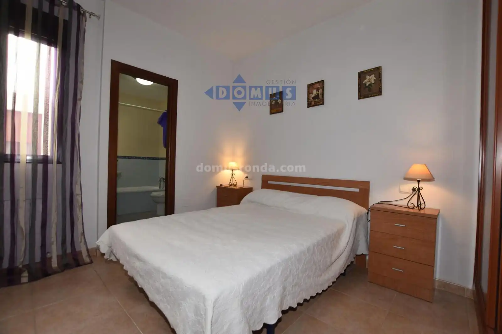 Schlafzimmer von Wohnung zur Miete in Ronda mit Heizung und Möbliert