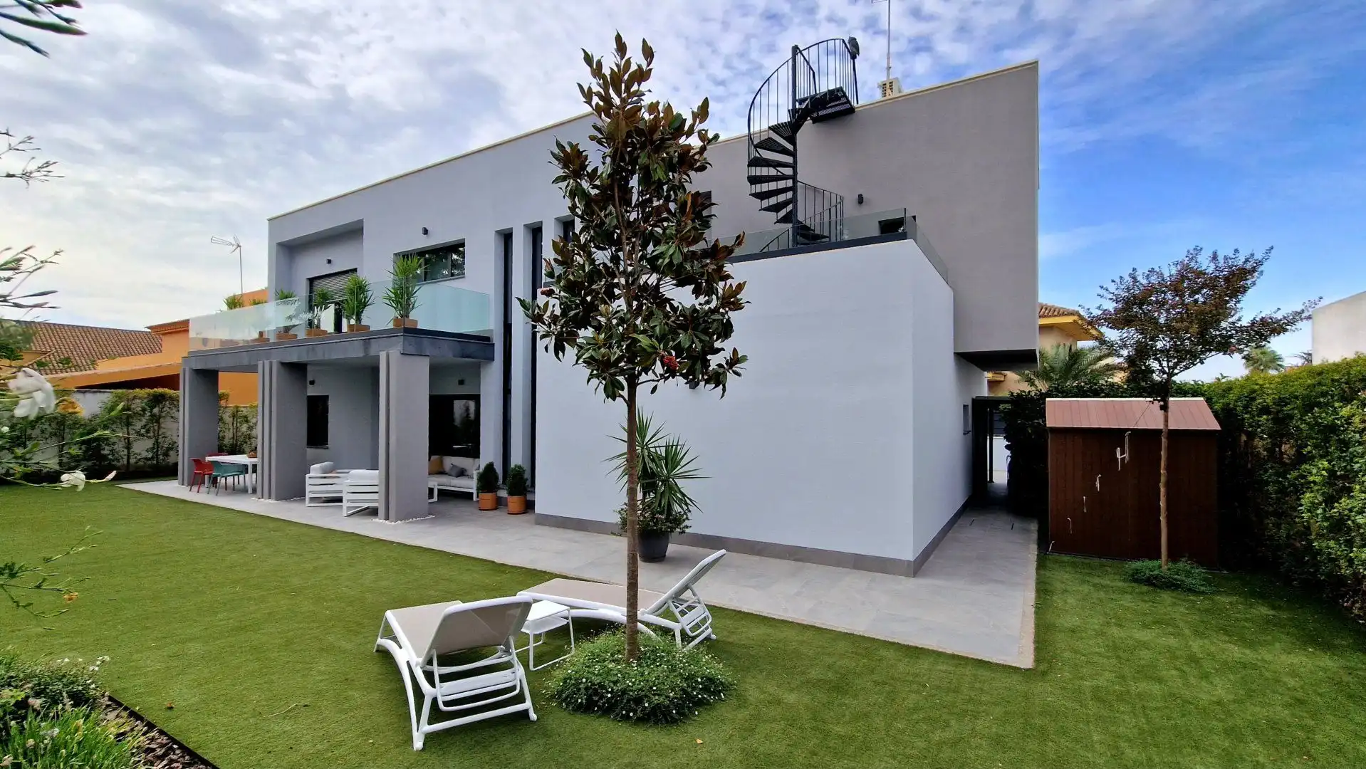 Chalet con terraza en venta en Calle BULERÍA, imagen 4