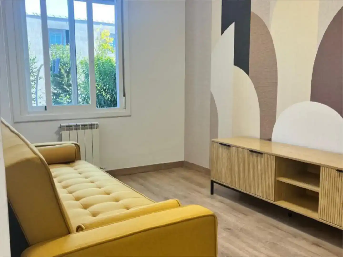 Living room of Flat for share in San Rosendo