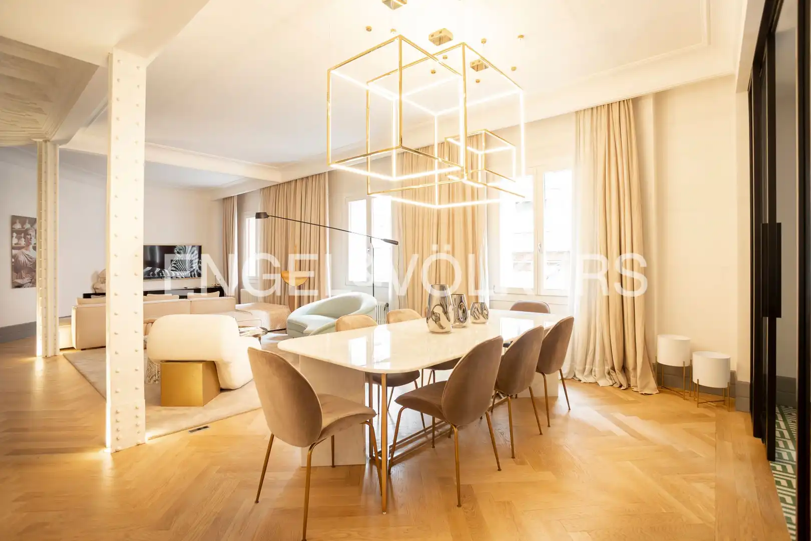 Esszimmer von Wohnung zur Miete in Chamberí