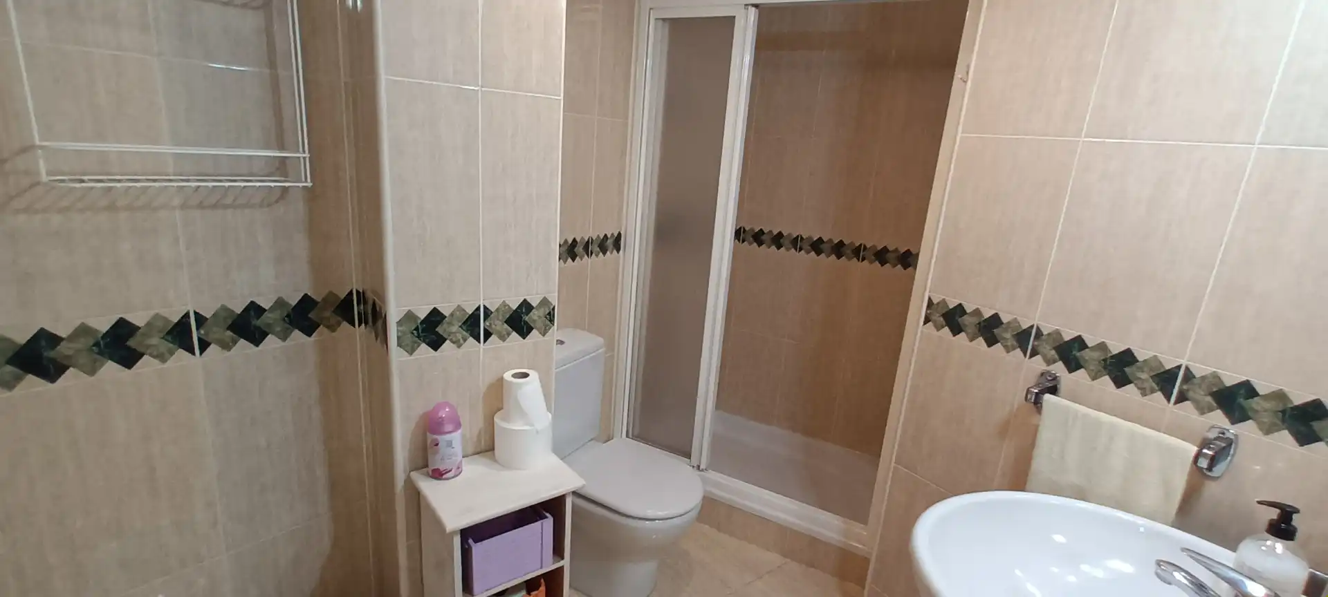 Bany de Apartament en venda en Palazuelos de Eresma amb Calefacció, Parquet i Terrassa