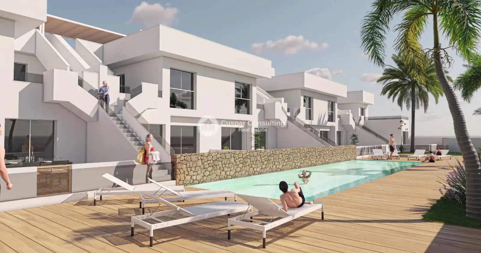 Vista exterior de Apartament en venda en Pilar de la Horadada amb Aire condicionat, Calefacció i Terrassa