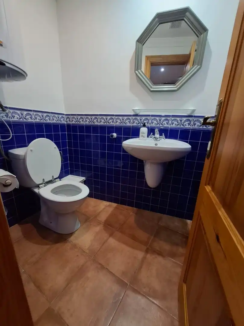 Badezimmer von Wohnungen zur Miete in Torremolinos mit Terrasse, Abstellraum und Möbliert