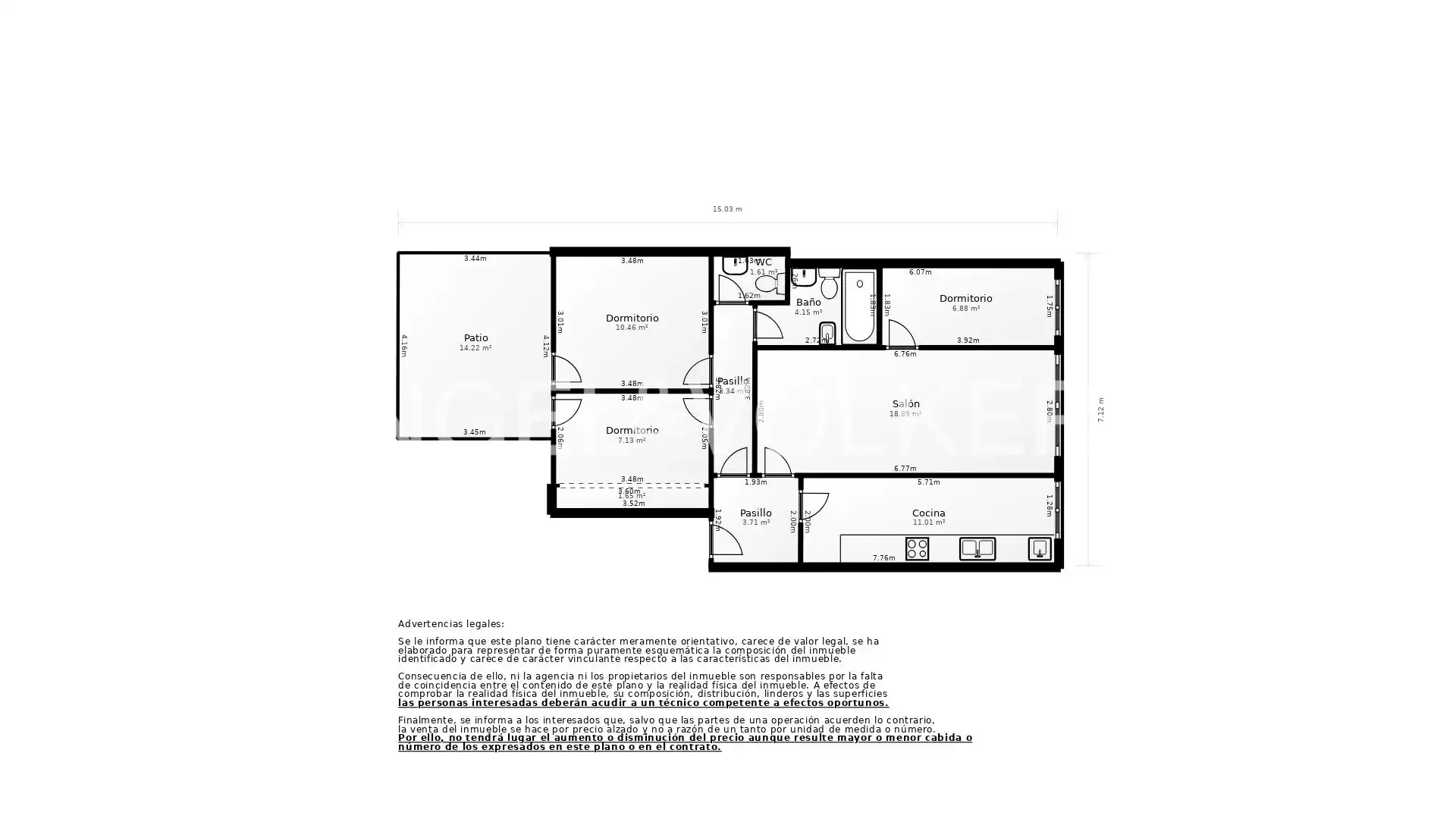 Flat for sale in Sant Andreu de la Barca  with Heating and Private garden