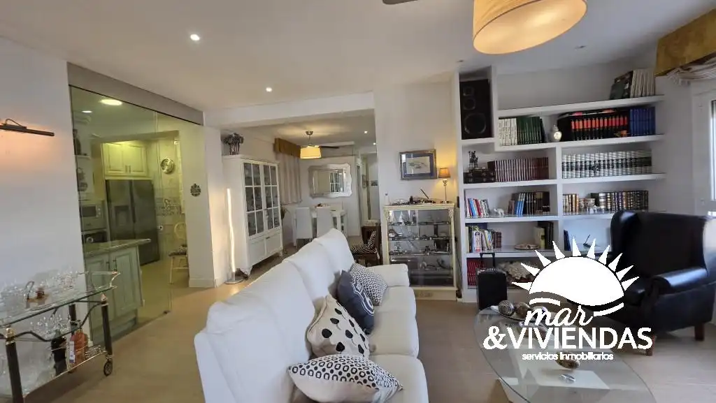 Sala de estar de Piso en venta en Vera con Aire acondicionado, Calefacción y Terraza